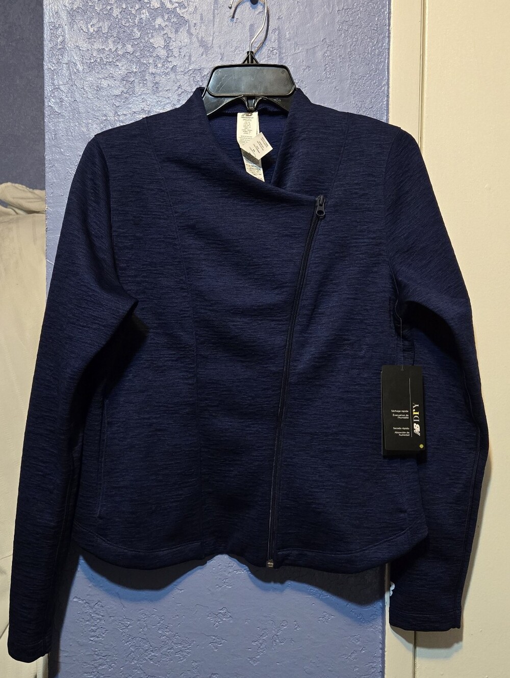 New Balance Rare New Balance Isaac Mizrahi Women's Asymmetric Zip Knit Sz M
